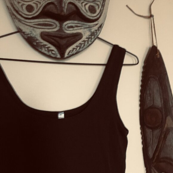 Gilmour Vancouver Soft Navy Blue Bamboo Rayon Tank Top - Picture 9 of 15